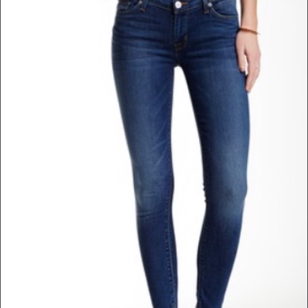 Low rise skinny Hudson jeans